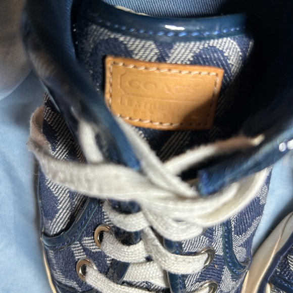 Coach Denim Sneakers - Picture 2 of 4